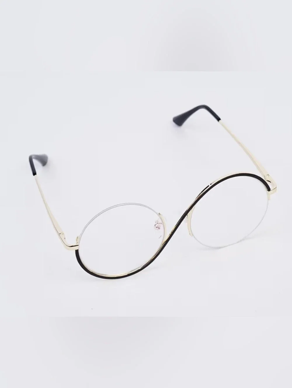 Alphaba Black Long Braided Wig with Glasses and Hair Net And Glasses